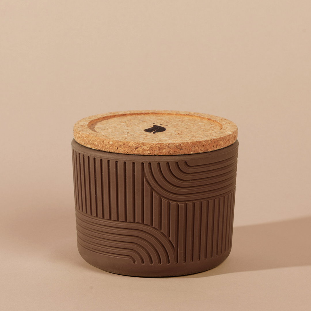 Espresso Reusable Candle Jar