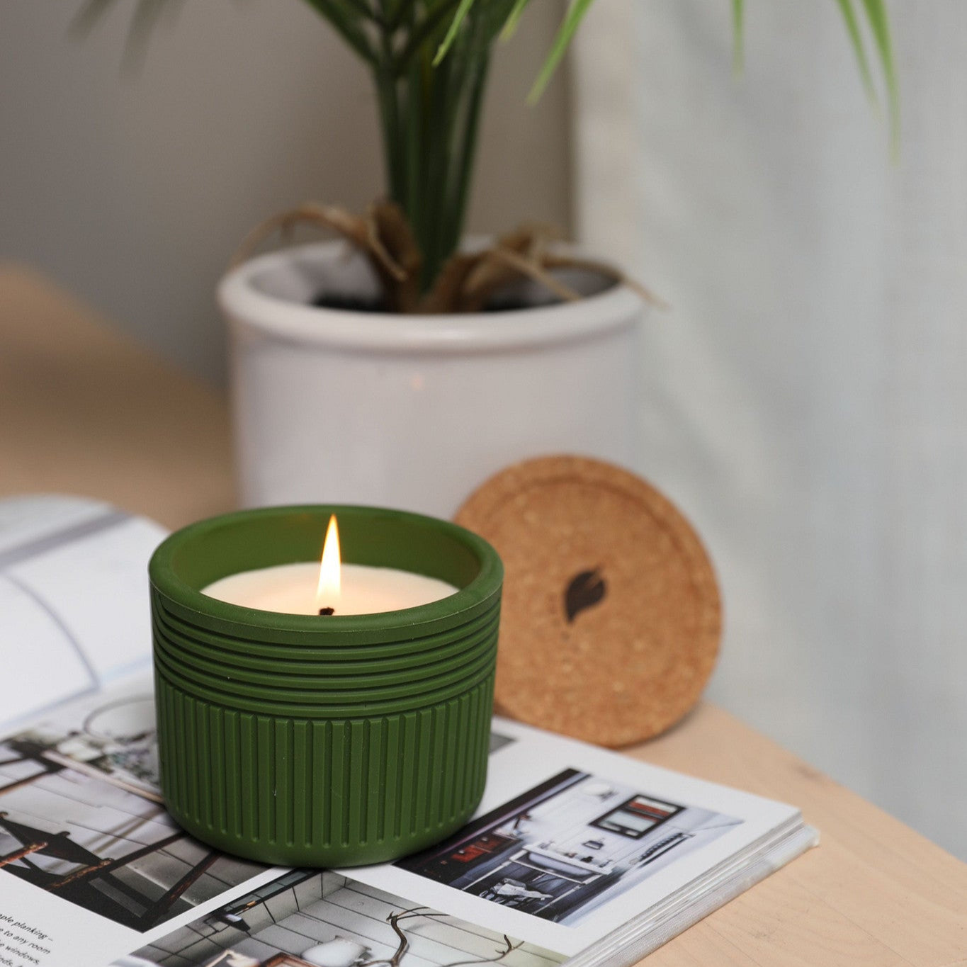 Forest Reusable Candle Jar