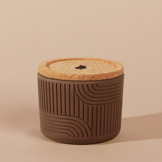 Espresso Reusable Candle Jar