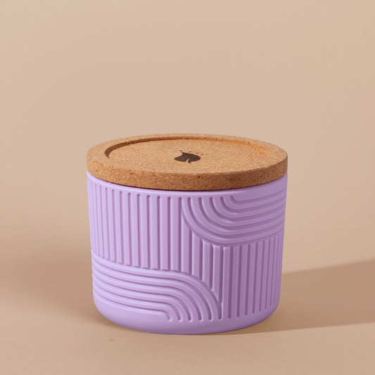 Lilac Reusable Candle Jar