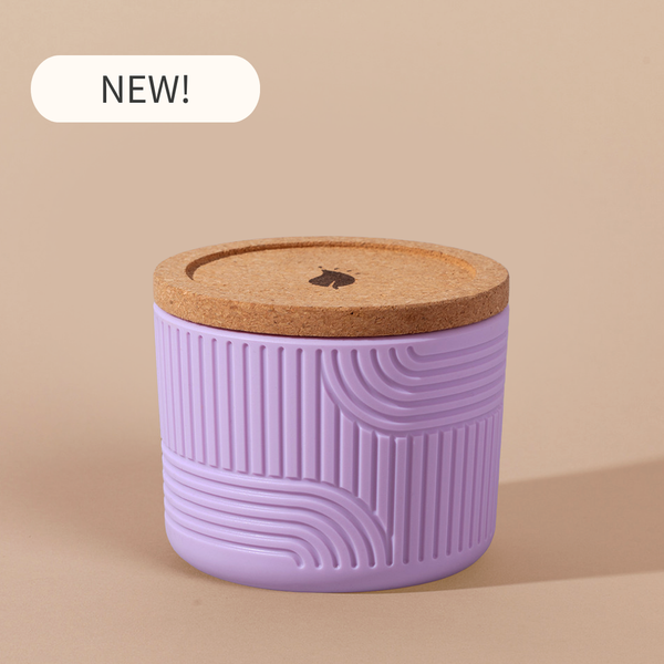 Lilac Reusable Candle Jar
