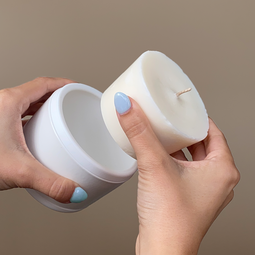 Refillable Candle Shell Refillable Candle Jar | Arbor Made
