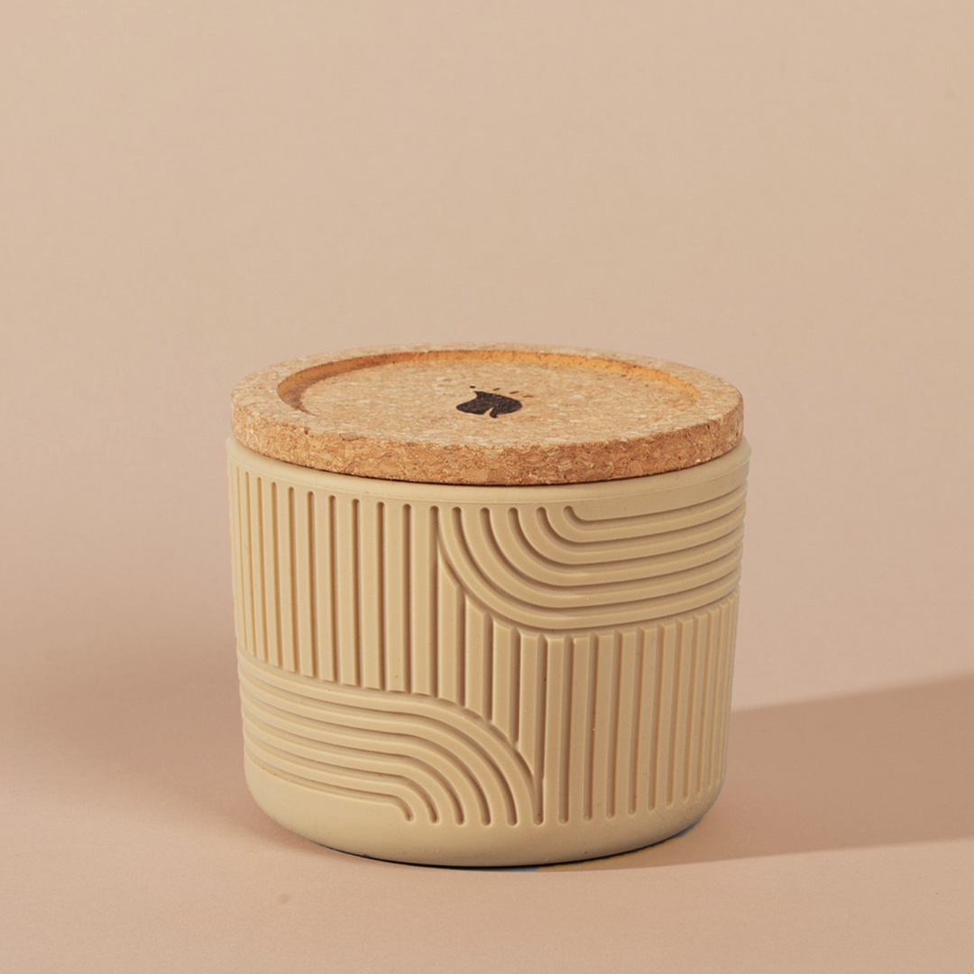 Sand Reusable Candle Jar